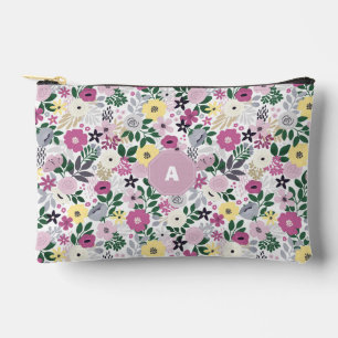 Bolsito Accesorio Pequeño Maravilloso diseño floral botánico