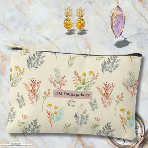 Bolsito Accesorio Pequeño marca de flores silvestres rústicas de clase perso