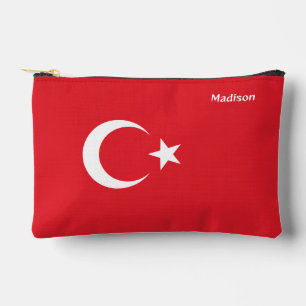 Bolsito Accesorio Pequeño Marca de Turquía de nombre personalizado