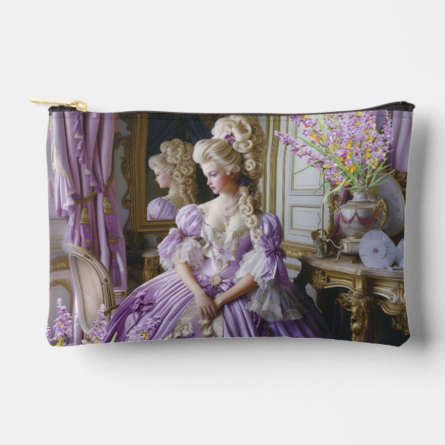 Bolsito Accesorio Pequeño Marie Antoinette lavender Queen pouch アクセサリーポーチ (Anverso)