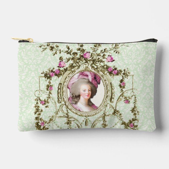 Bolsito Accesorio Pequeño Marie Antoinette Le Brun lime pouch  (Anverso)