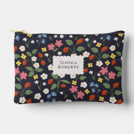 Bolsito Accesorio Pequeño marina de estampado de fresa