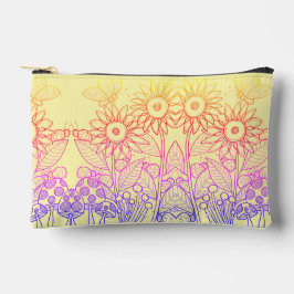 Bolsito Accesorio Pequeño Mariposa Arcoiris Ombre y Ladybugs