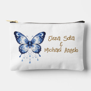 Bolsito Accesorio Pequeño Mariposa azul a la luz de la luna - personalizado