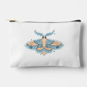 Bolsito Accesorio Pequeño Mariposa Celestial Caprichosa — Azul Suave y Meloc