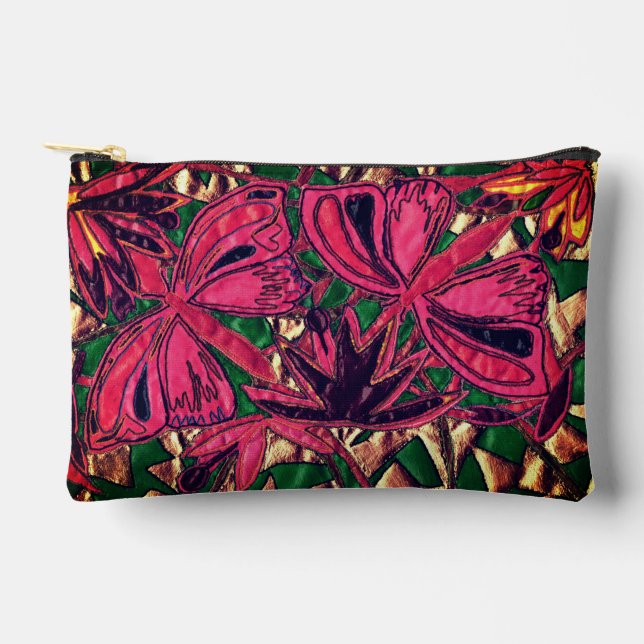 Bolsito Accesorio Pequeño Mariposas (Anverso)