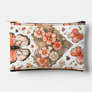 Bolsito Accesorio Pequeño Mariposas, corazones y flores
