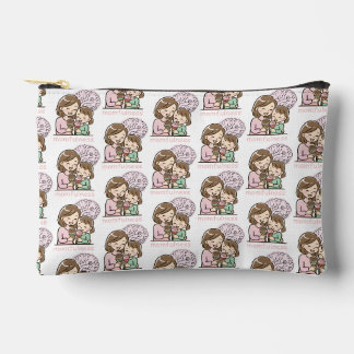 Bolsito Accesorio Pequeño Maternidad adorable patrón de helado de madre e hi