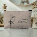 Bolsito Accesorio Pequeño May Birth Month Flower Personalized Bridesmaid<br><div class="desc">These thoughtful, elegant small bags make the perfect gift for your bridesmaids—a beautiful way to show your appreciation for their love and support. Whether it's for a bridal party gift, a bachelorette party favor, or a bridesmaid proposal, these bags are a meaningful keepsake they’ll cherish for many years. Each bag...</div>