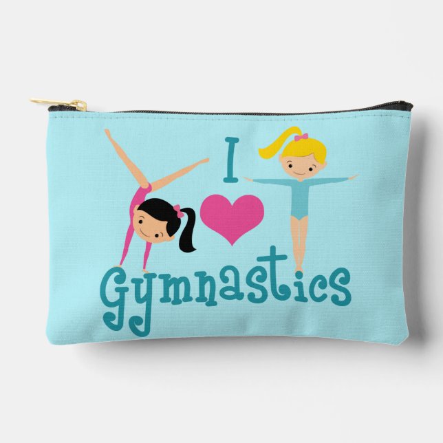 Bolsito Accesorio Pequeño Me Encanta La Gimnasia Cuta Gimnasta (Anverso)