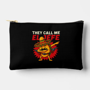 Bolsito Accesorio Pequeño Me Llaman El Jefe Taco Funny Cinco De Mayo
