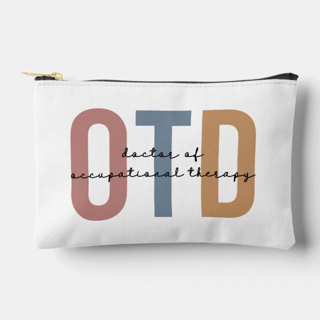 Bolsito Accesorio Pequeño Médico de Terapia Ocupacional Personalizada (Anverso)