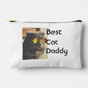 Bolsito Accesorio Pequeño Mejor plantilla de regalo de nombre de foto de gat