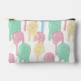 Bolsito Accesorio Pequeño Melting Ice Cream and Sprinkles Pattern