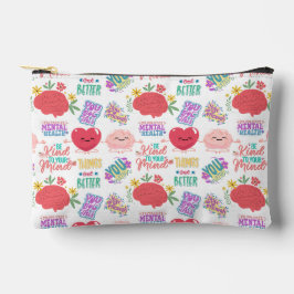 Bolsito Accesorio Pequeño Mental Health Motivation Makup