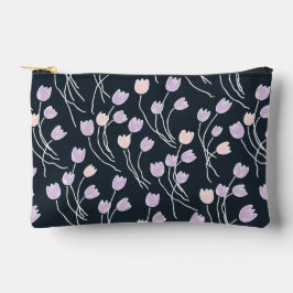 Bolsito Accesorio Pequeño Midnight Garden Dark Floral