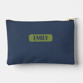 Bolsito Accesorio Pequeño Minimalist Name Pencil Case