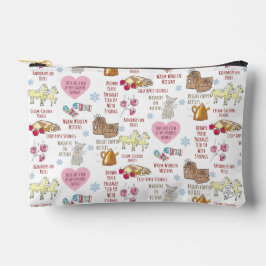 Bolsito Accesorio Pequeño Mis cosas favoritas adoran el sonido de los Navida