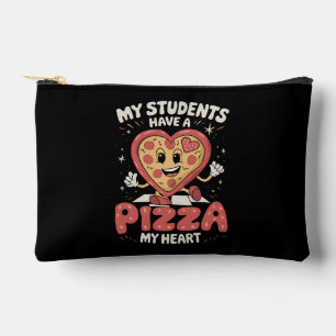 Bolsito Accesorio Pequeño Mis estudiantes tienen una pizza de mi corazón mae
