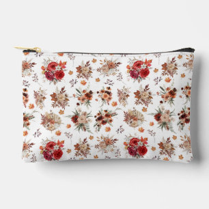 Bolsito Accesorio Pequeño moda de patrón de otoño floral de acuarela