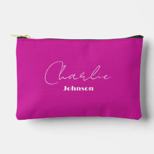 Bolsito Accesorio Pequeño Moda, rosa caliente Minimalista