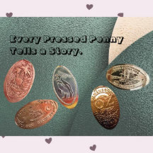 Moneda de recuerdo alargada/coleccionista de peniq