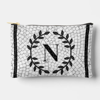 Bolsito Accesorio Pequeño Monograma de impresión de mosaico