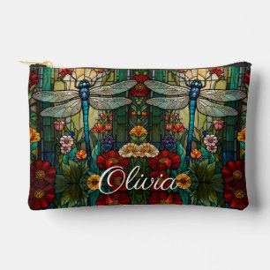 Bolsito Accesorio Pequeño Monograma del boho de la libélula del arte de la v