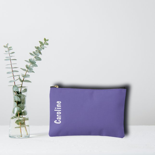 Bolsito Accesorio Pequeño Monograma elegante de escritura de firma (Subido por el creador)