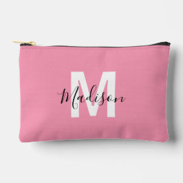 Bolsito Accesorio Pequeño Monograma Rosa Personalizado