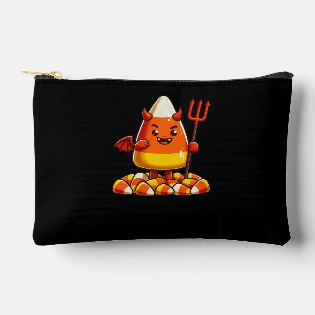 Bolsito Accesorio Pequeño Monstruo de maíz dulce de Halloween (Anverso)