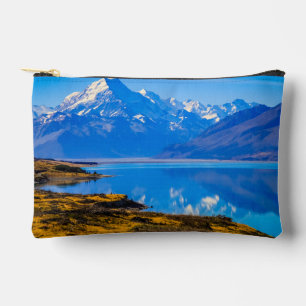 Bolsito Accesorio Pequeño Monte Cook con vistas al lago Pukaki, NZ
