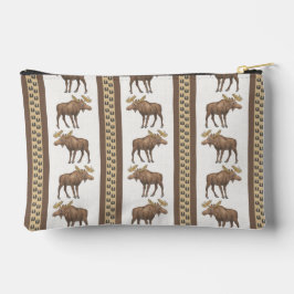 Bolsito Accesorio Pequeño Moose Stripe Zipper Pouch