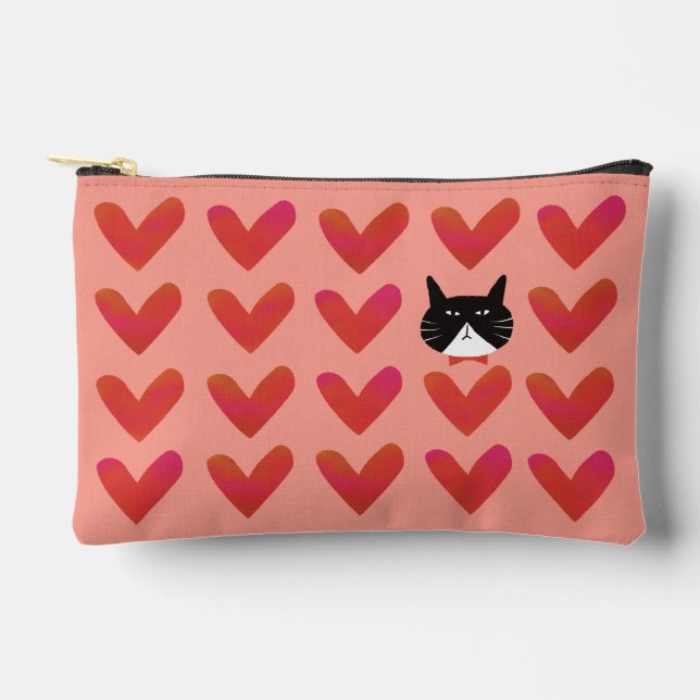 Bolsito Accesorio Pequeño Mr. Valentine the Cat (Anverso)
