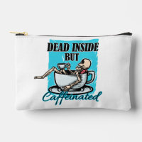 Muerto Dentro Pero Café Cafeado Amo Skeleton
