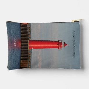 Bolsito Accesorio Pequeño Muskegon South Pierhead & Breakwater Lights