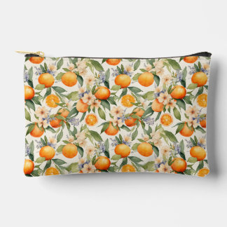Bolsito Accesorio Pequeño Naranja Blossom Pencil Pouch