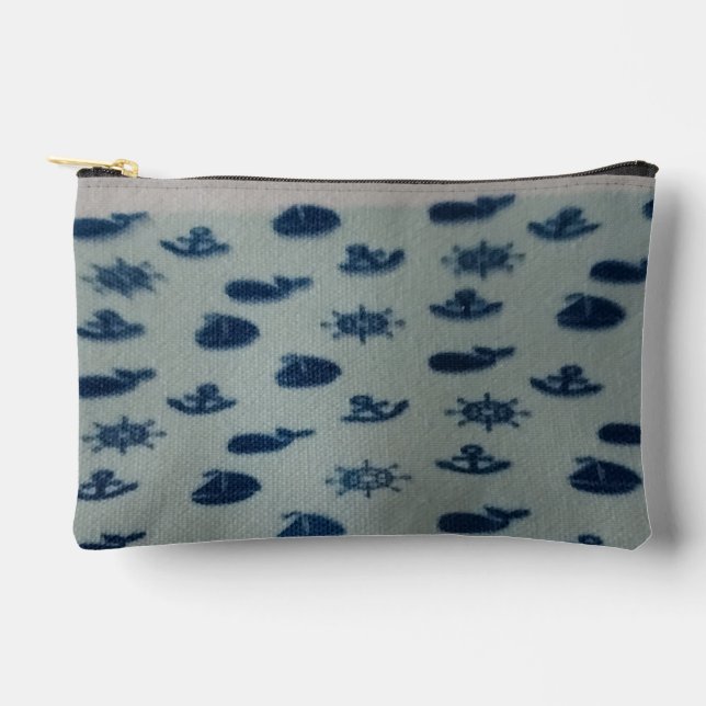 Bolsito Accesorio Pequeño Nautical cosmetic pouch (Anverso)