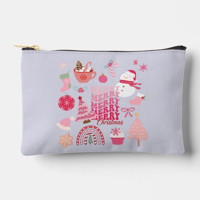 Bolsito Accesorio Pequeño Navidad moderna (Anverso)