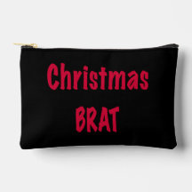 Navidades Brat Red On Black