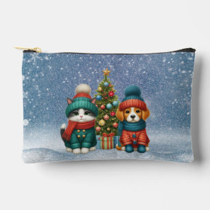Bolsito Accesorio Pequeño Navidades de cachorro y gatito