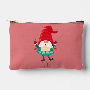 Bolsito Accesorio Pequeño Navidades Gnome portando Navidades Luces