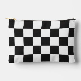 Bolsito Accesorio Pequeño Negro Y Blanco Cuadrado Audaz Moderno Atemporal Ge