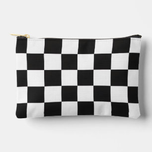 Bolsito Accesorio Pequeño Negro Y Blanco Cuadrado Audaz Moderno Atemporal Ge