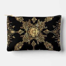 Bolsito Accesorio Pequeño Negro y oro