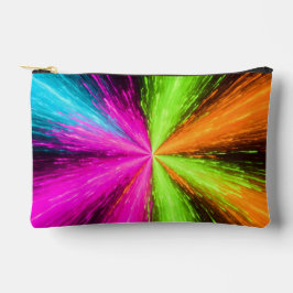 Bolsito Accesorio Pequeño Neon Radial Burst Explosion
