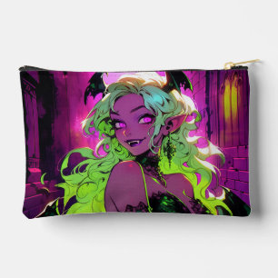 Bolsito Accesorio Pequeño Neon Succubus Demon Anime Chica
