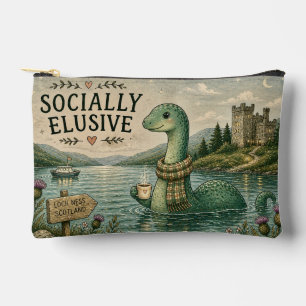 Bolsito Accesorio Pequeño Nessie esquiva socialmente criptozoología Loch Nes
