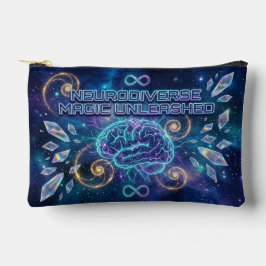 Bolsito Accesorio Pequeño Neurodivergente Cósmico TDAH Autismo Regalo Tenden