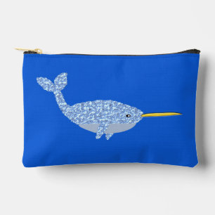 Bolsito Accesorio Pequeño Niño Azul lindo Narwhal